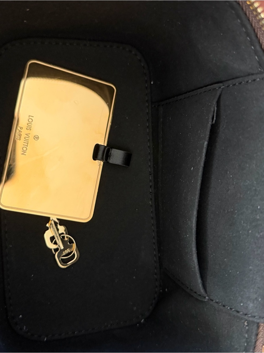 Louis Vuitton Brown Monogram pm Vanity Crossbody Bag with Gold Hardware - Picture 8 of 8